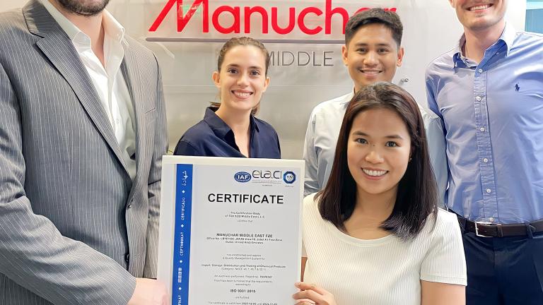 Manuchar Middle East ISO 9001:2015 recertified
